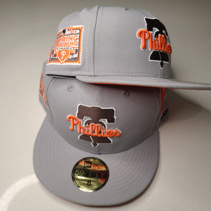 New Era Gray/Orange Philadelphia Phillies