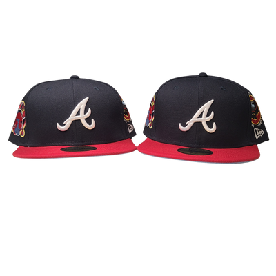 New Era Navy/Red Atlanta Braves Home Authentic Collection On-Field Remix