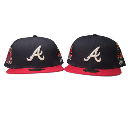 New Era Navy/Red Atlanta Braves Home Authentic Collection On-Field Remix