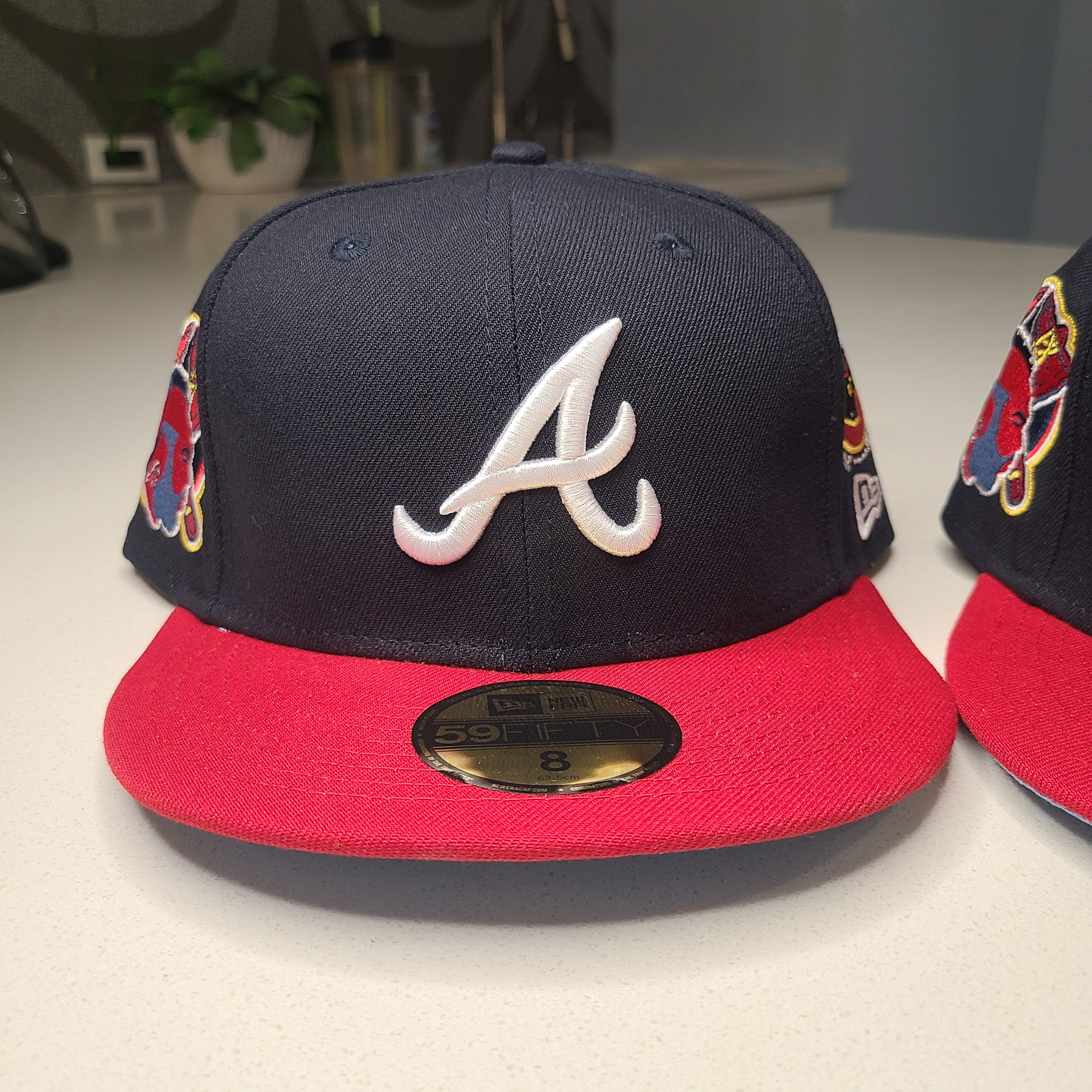 New Era Navy/Red Atlanta Braves Home Authentic Collection On-Field Remix