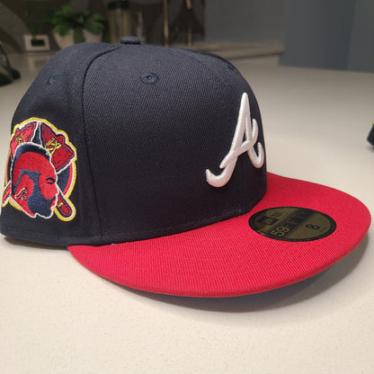 New Era Navy/Red Atlanta Braves Home Authentic Collection On-Field Remix