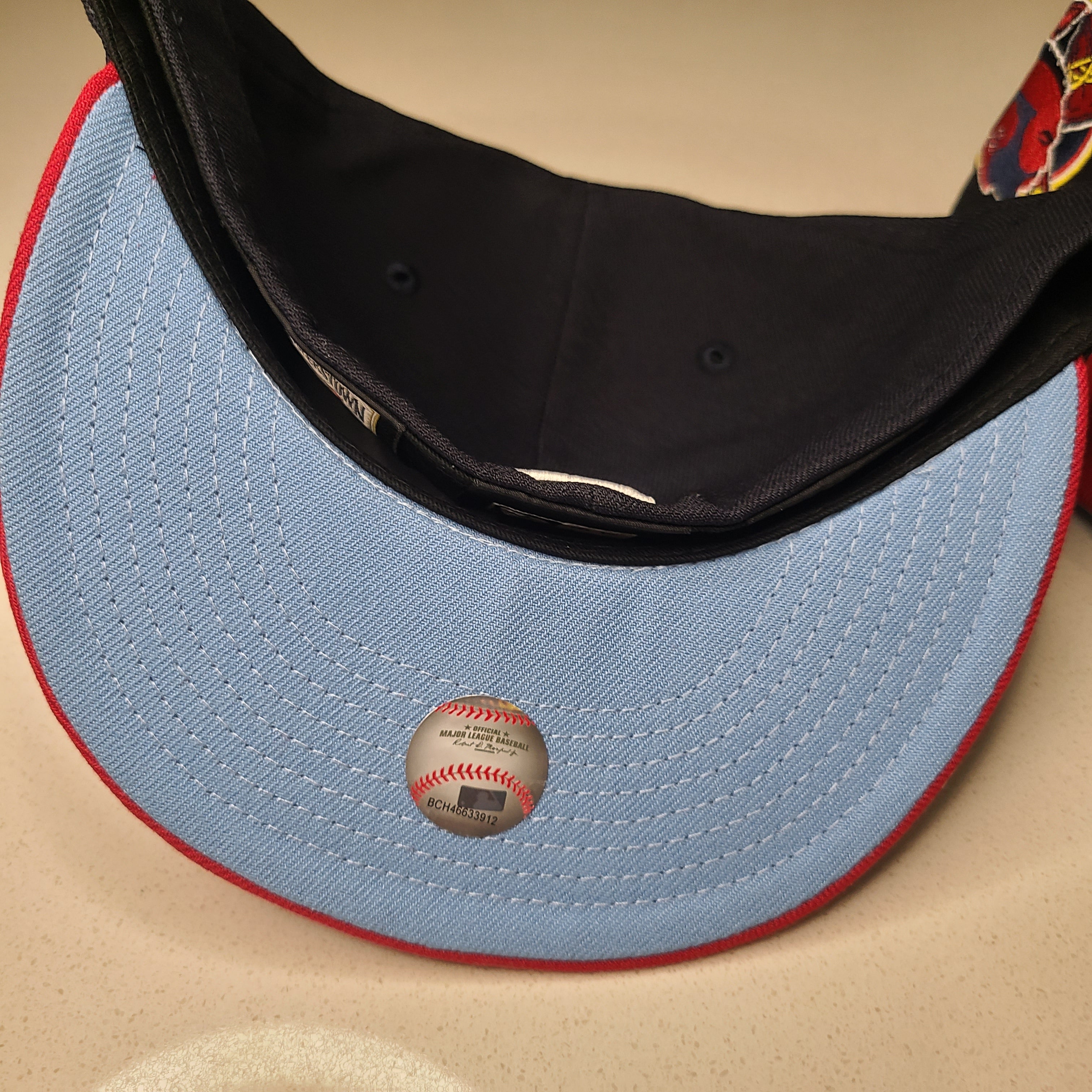 New Era Navy/Red Atlanta Braves Home Authentic Collection On-Field Remix