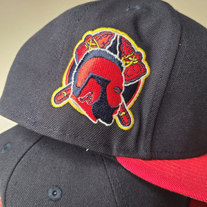 New Era Navy/Red Atlanta Braves Home Authentic Collection On-Field Remix