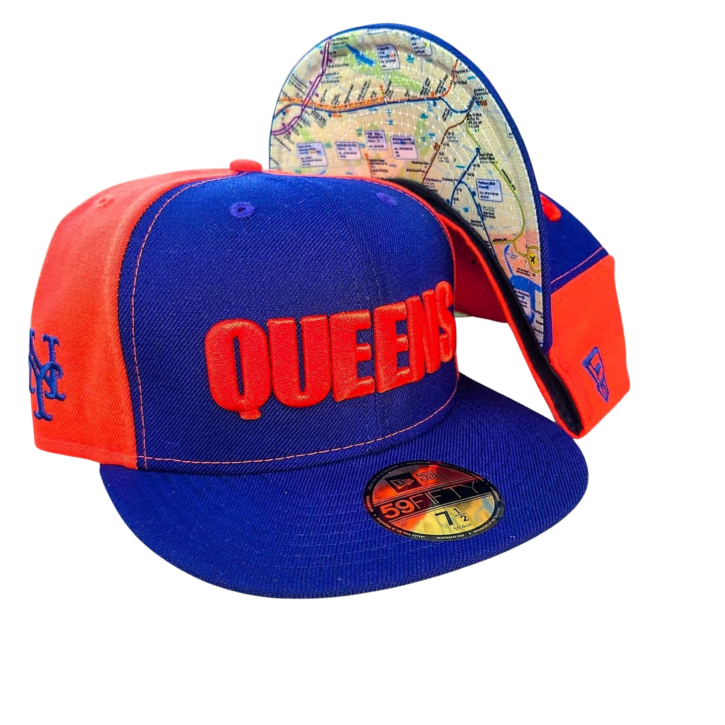 Strawberry & Cream Mets Fitted – NY MoBBin Fitted Authority