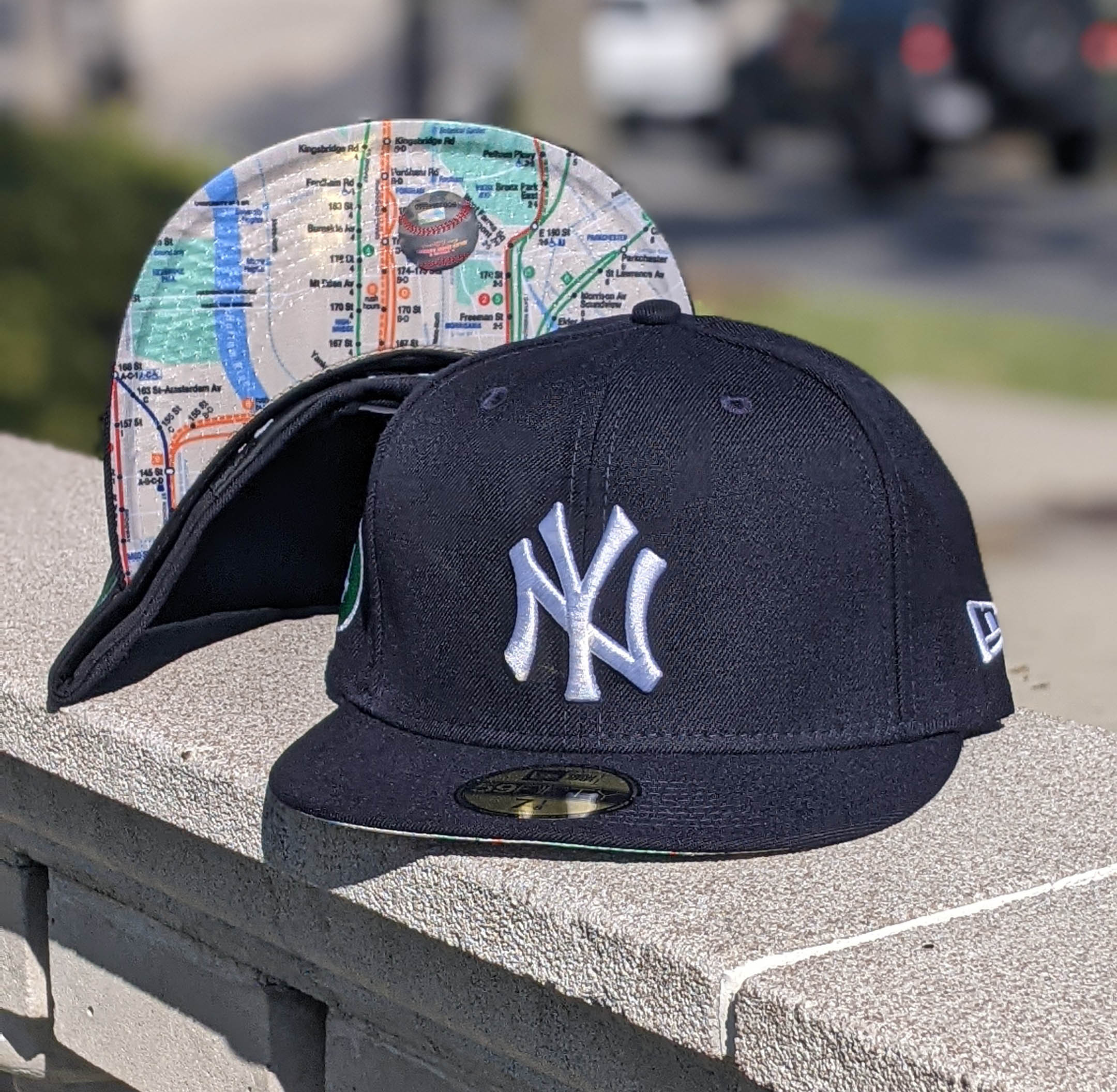 NY Yankees Subway FItted