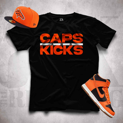 CAPS & KICKS: Orange Bold