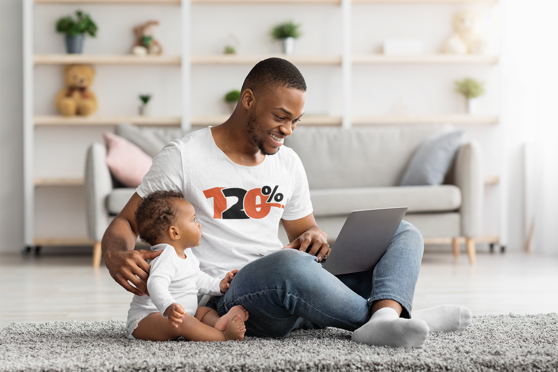 120% Bold Effect Unisex t-shirt