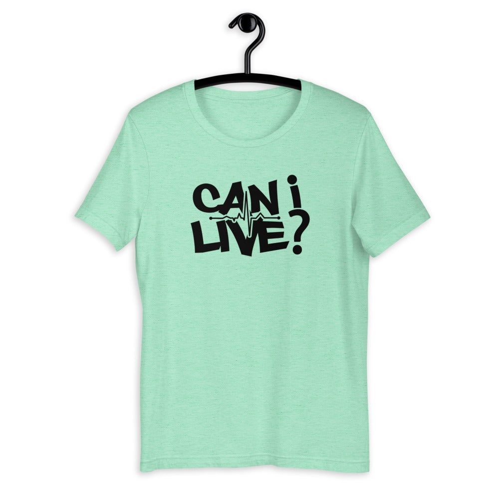 Can I Live? Black Logo