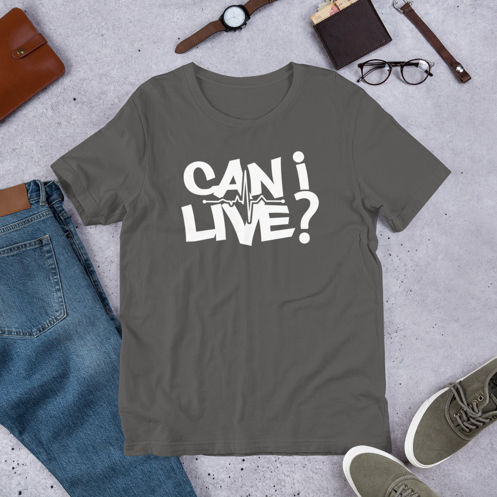 Can I Live? White Logo