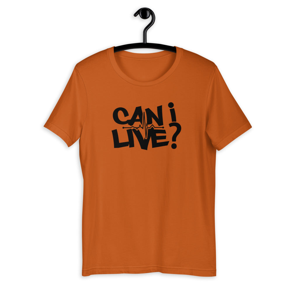 Can I Live? Black Logo