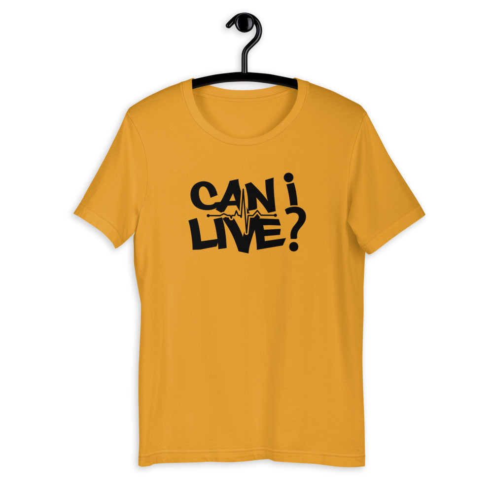 Can I Live? Black Logo