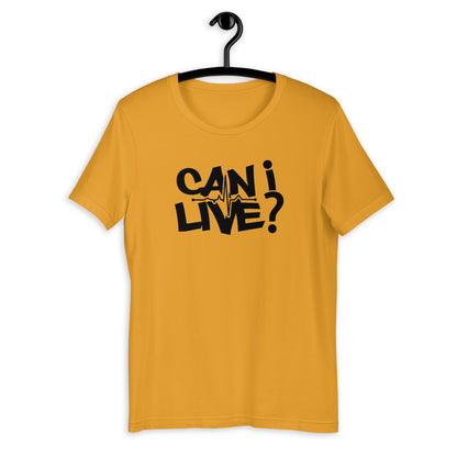 Can I Live? Black Logo