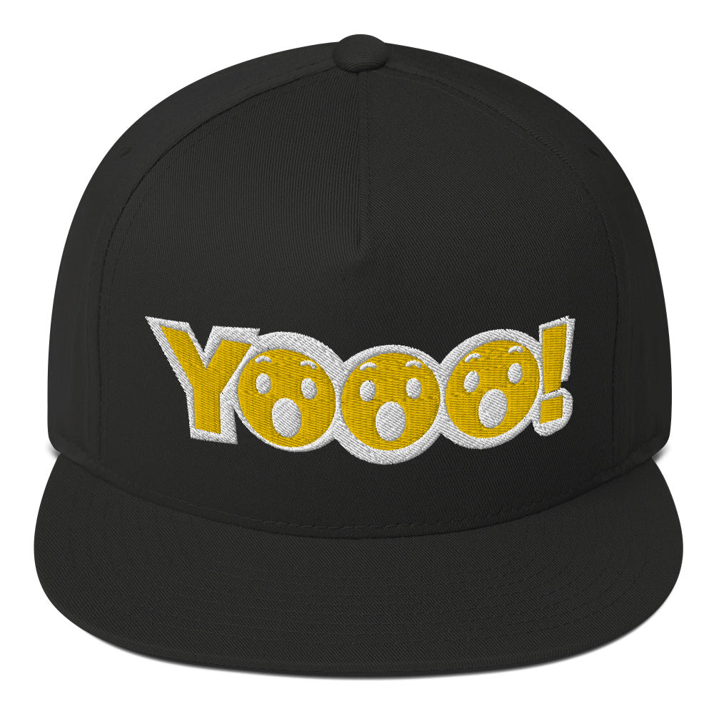 YOOO!!...Emoji Flat Bill Cap