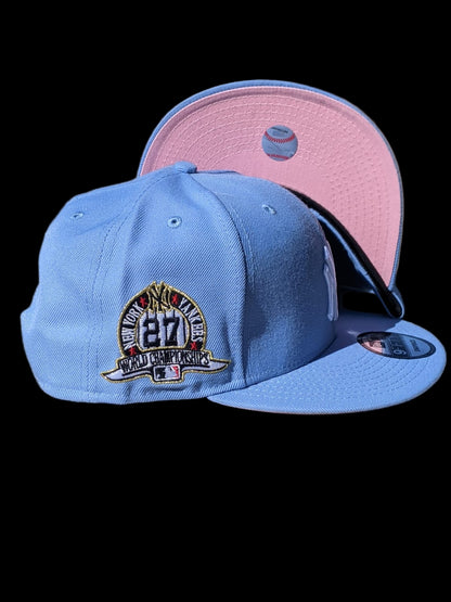 NY Yankee Blue Rose 9fifty Hat