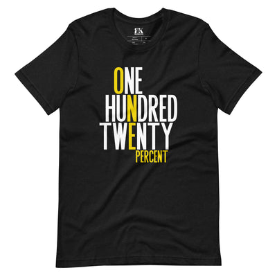 120% (Unisex t-shirt)